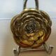 Mini brass flower pocket tray
