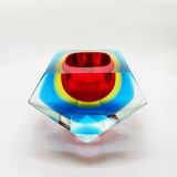 1960s  Ashtray or Catch-all in Murano Glass by Flavio Poli for Seguso.