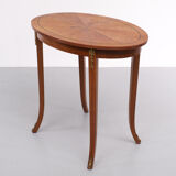 Antique oval france center table, 1870
