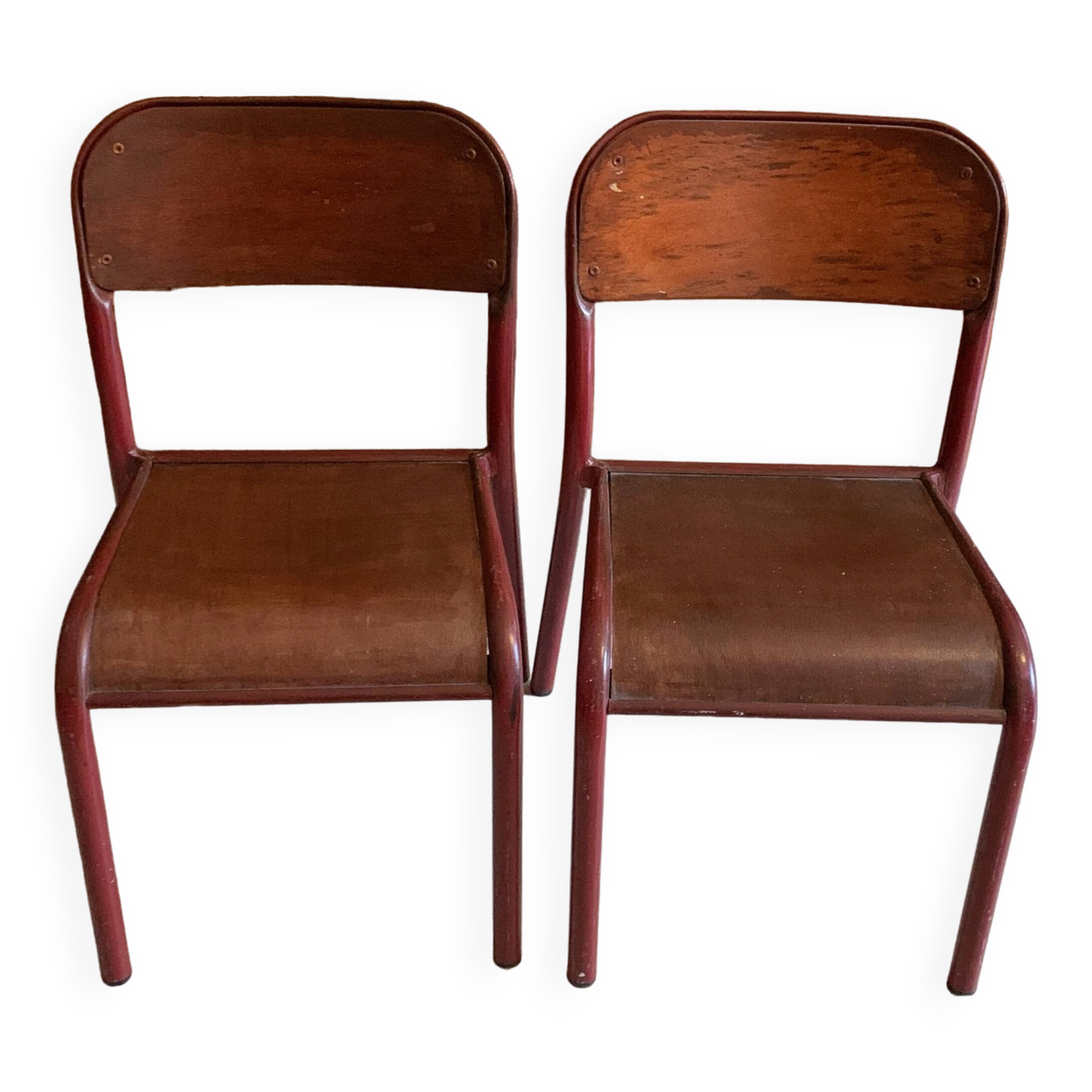 Vintage school chairs