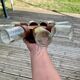 Vintage wall spice wheel digsmed teak 1964