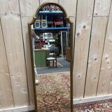 Miroir entre 2 en bois doré