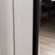 Pair of wall hangers with vintage 70s mirrors italian design