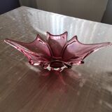 Red murano vase from the 60s