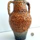 Ceramic vase enamels of the cyclops glaciers Annecy fat lava 1960