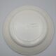 Set of 6 flat plates salins model rosemonde floral decoration