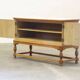Vintage low sideboard in oak by Henning Kjærnulf, 1960s