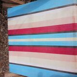 3 antique folding garden armchairs