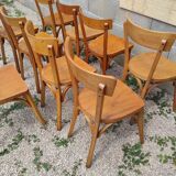Lot 9 Baumann bistro chairs and Luterma bois bond