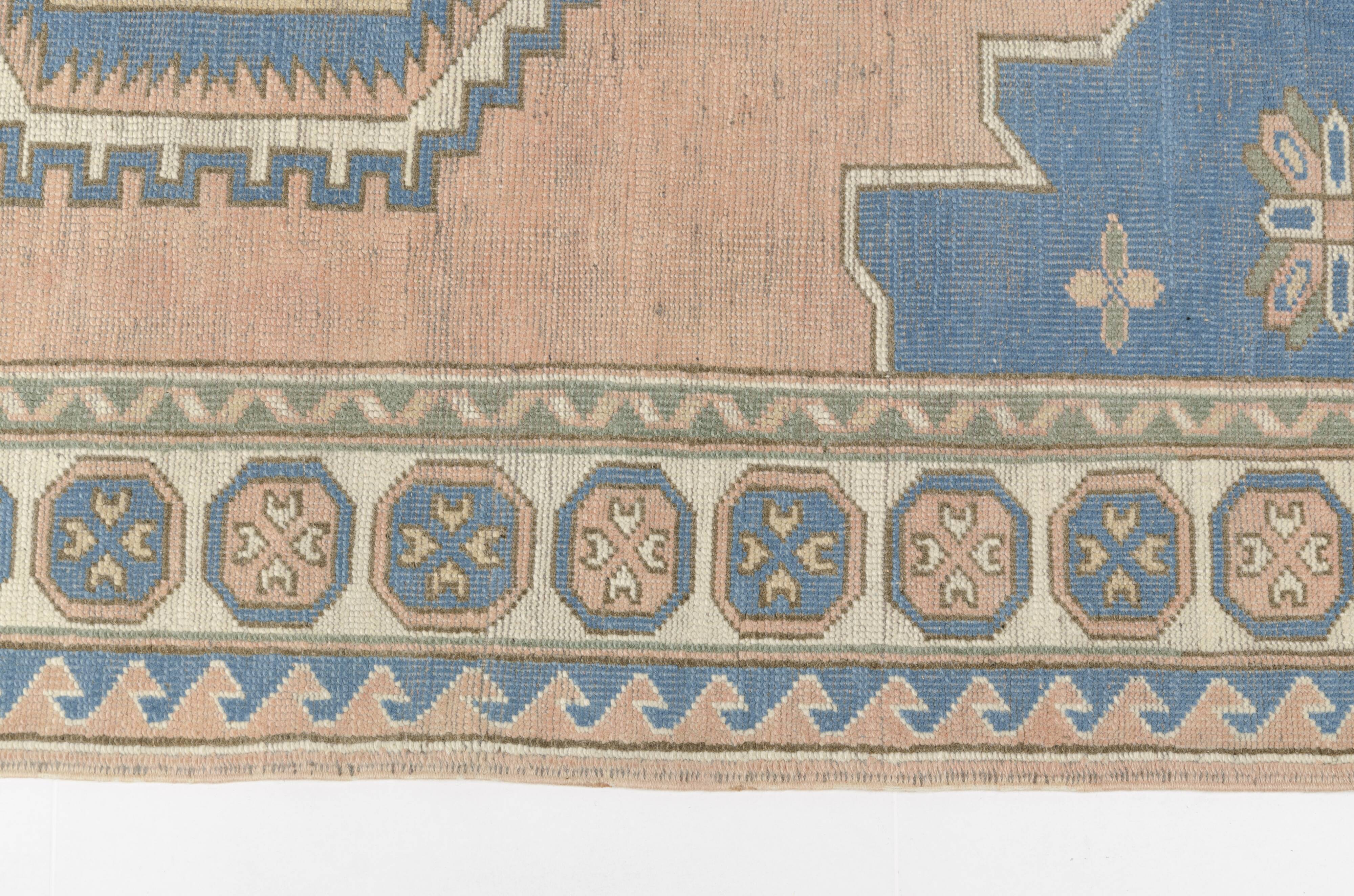 Geometric Anatolian Home Living Rug-3431