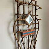 1930s bamboo coat rack