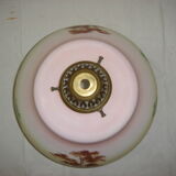 Hand-painted opaline lampshade