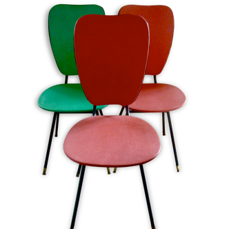 Set of 3 chairs 50-60 years