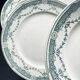Set of 6 old earthenware plates Moulin des Loups & Hamage – Provence model – Terre de Fer