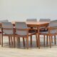 Set of 6 Danish “Knife Chairs” by K.S, 1960s