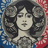 Shepard Fairey (Obey Giant): Liberty, Equality, Fraternity - Signed lithograph