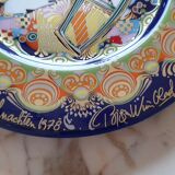 Decorative plate Rosenthal design Bjorn Wiinblad 1978