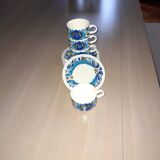 Set of coffee cups with saucers Villeroy and Boch Izmir Vitro-Porcelain