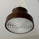 Bumling brown pendant light - Sweden 70s