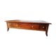 Table basse ''bois et chiffons''