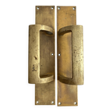 Solid brass door handles, pull handles – Industrial design