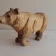 Carved wooden bear