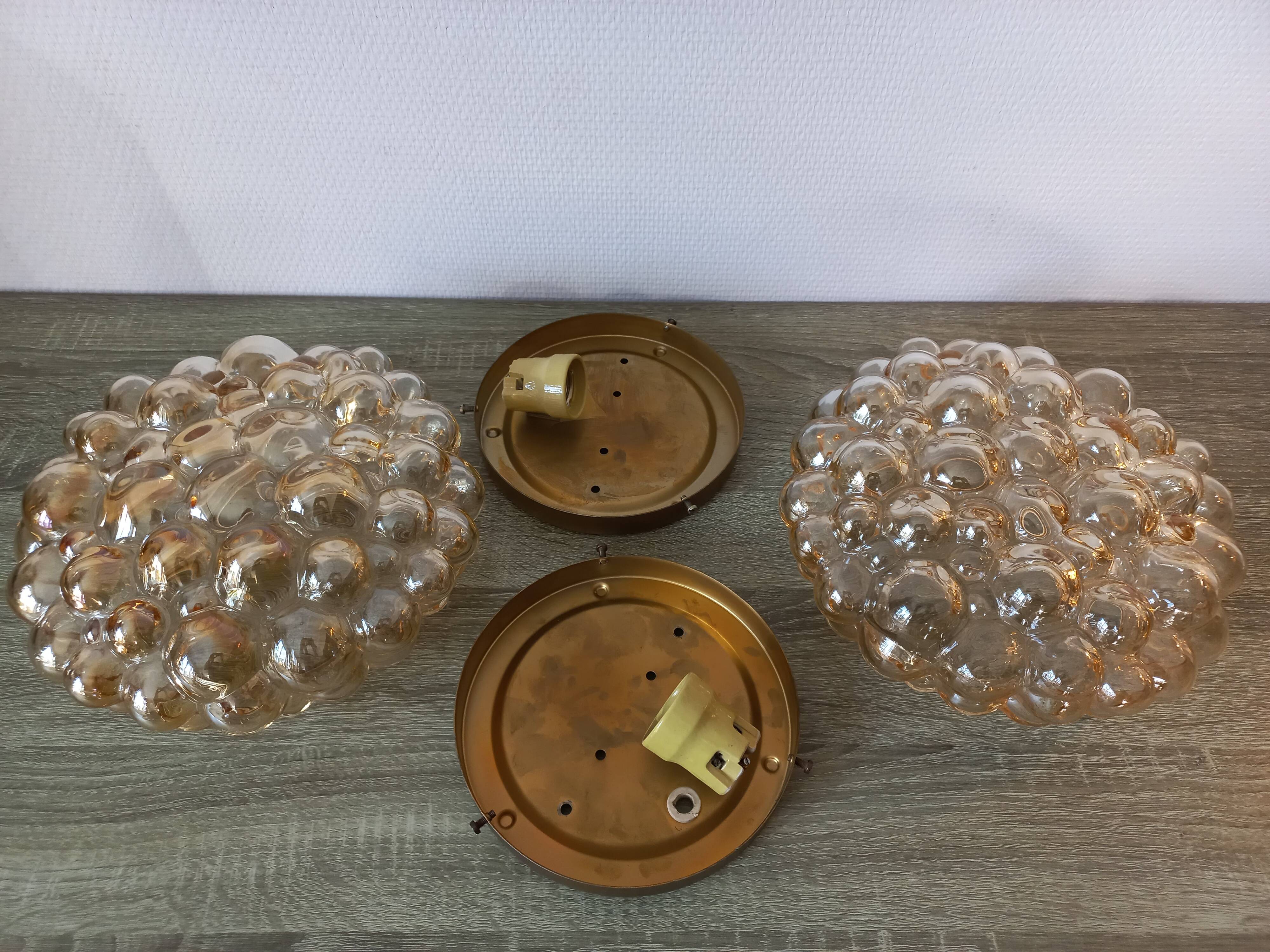 Helena Tynell bubble glass ceiling lamps or wall lamps