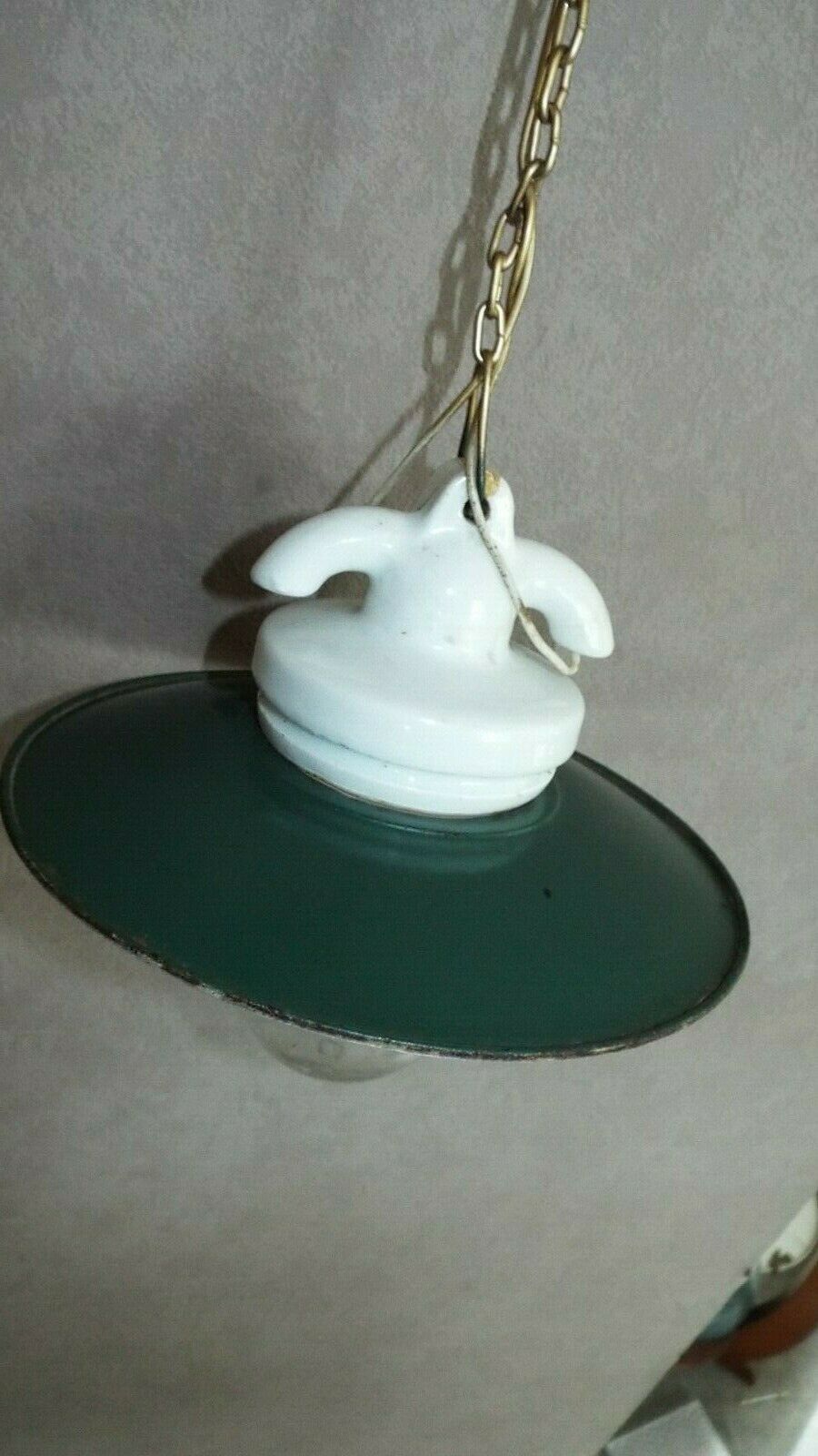 Vintage industrial suspension