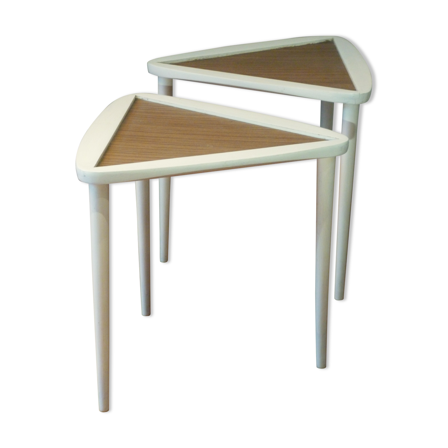 Pair of sofa ends, 60s