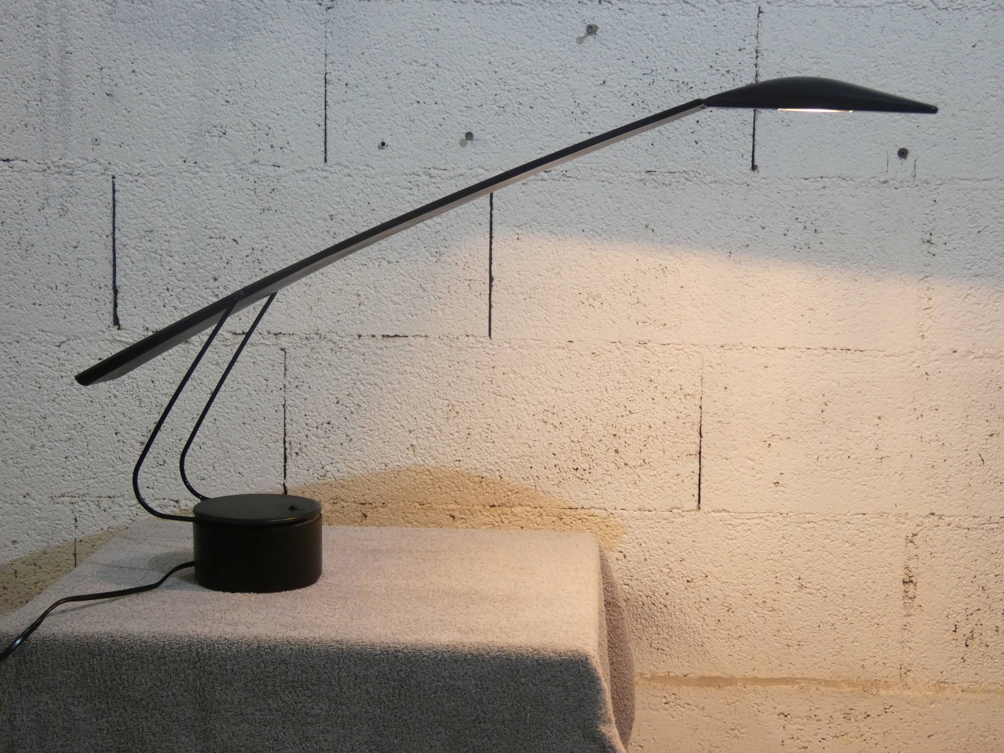 Italian desk lamp Dove by Mario Barbaglia and Marco colombo for PAF studio