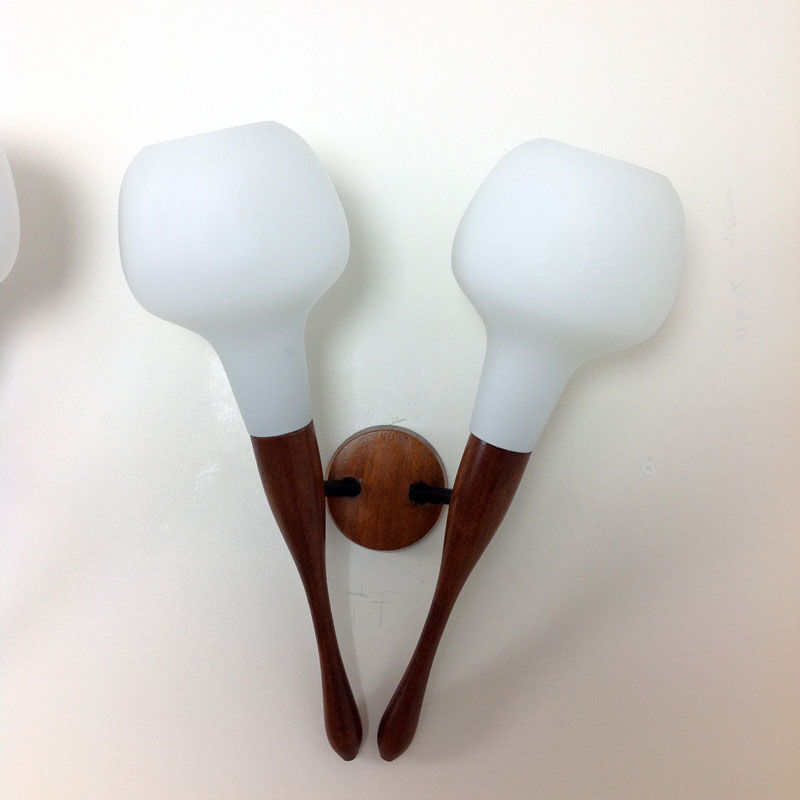 Pair of Rispal wall lamps