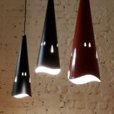 Vintage perforated metal suspensions