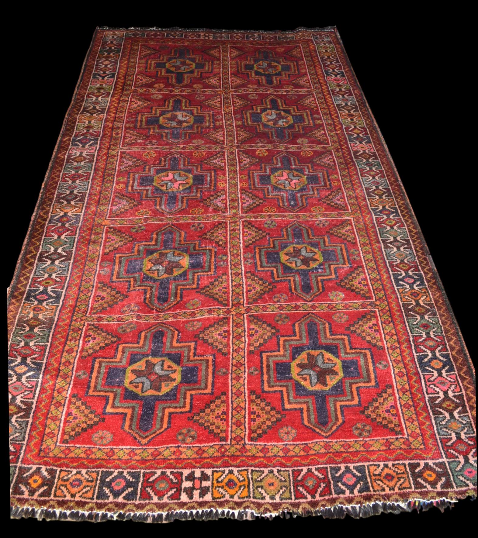 Kurdish carpet, 138 cm x 258 cm, Iran (Kurdistan), 1960