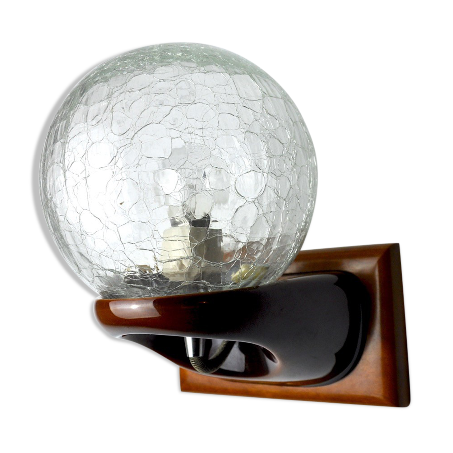 Wall lamp Space age, Murano glass, Italy, 1980