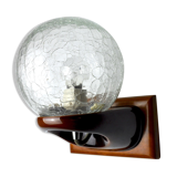 Wall lamp Space age, Murano glass, Italy, 1980