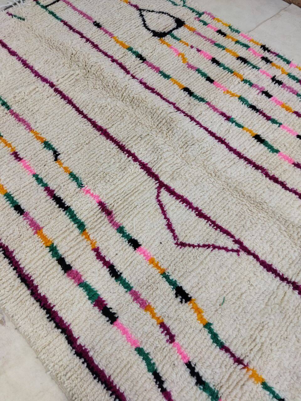 Handmade Moroccan Berber rug 294 X 194 CM