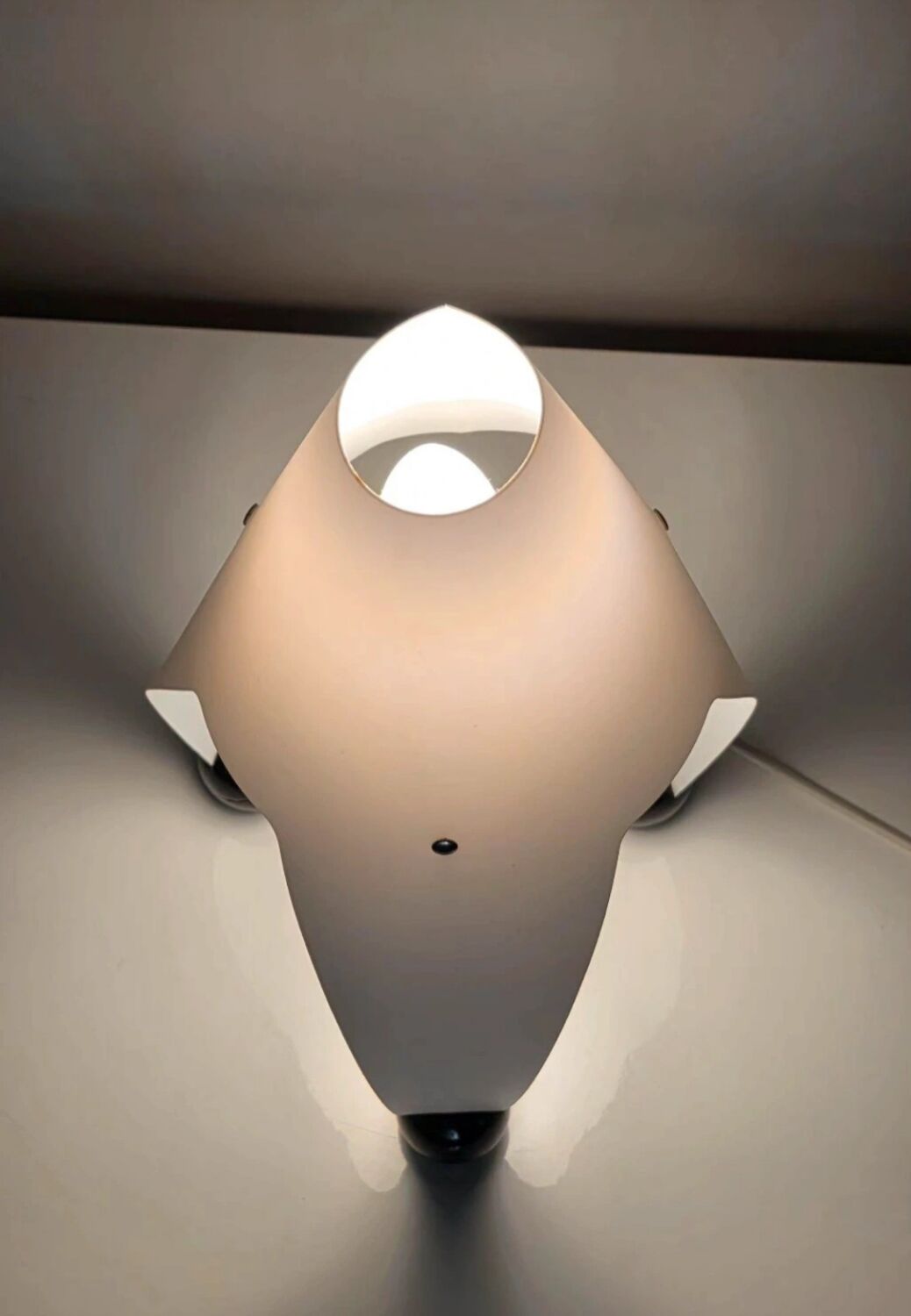 1980s tripod lamp, vintage