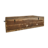 Old wooden trunk