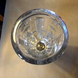 30s diamond tip crystal vase