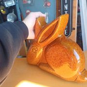 Ancien Moule à Gâteau Lapin / Lièvre de Pâques -