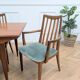 4 chaises et 2 fauteuils Gplan vintage en teck