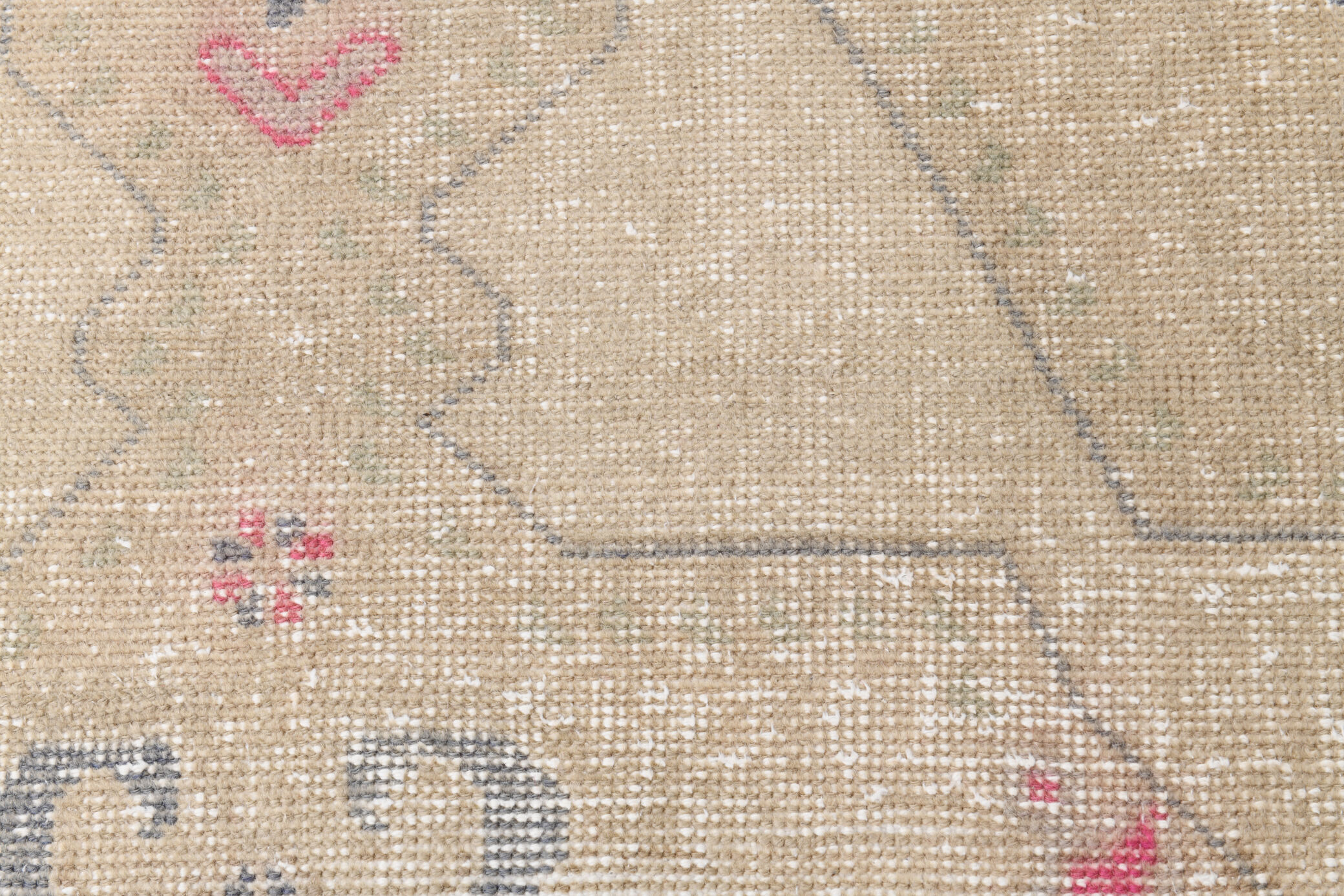 4x7 faded brown turkish rug