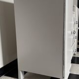 Renovated art deco asymmetrical storage unit