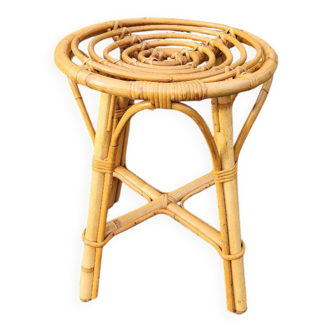 Rattan stool