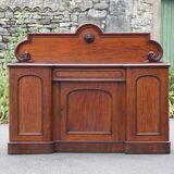 Antique mahogany wood furniture, English counter furniture, English servant, buffet furniture