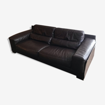 Roche Bobois leather sofa