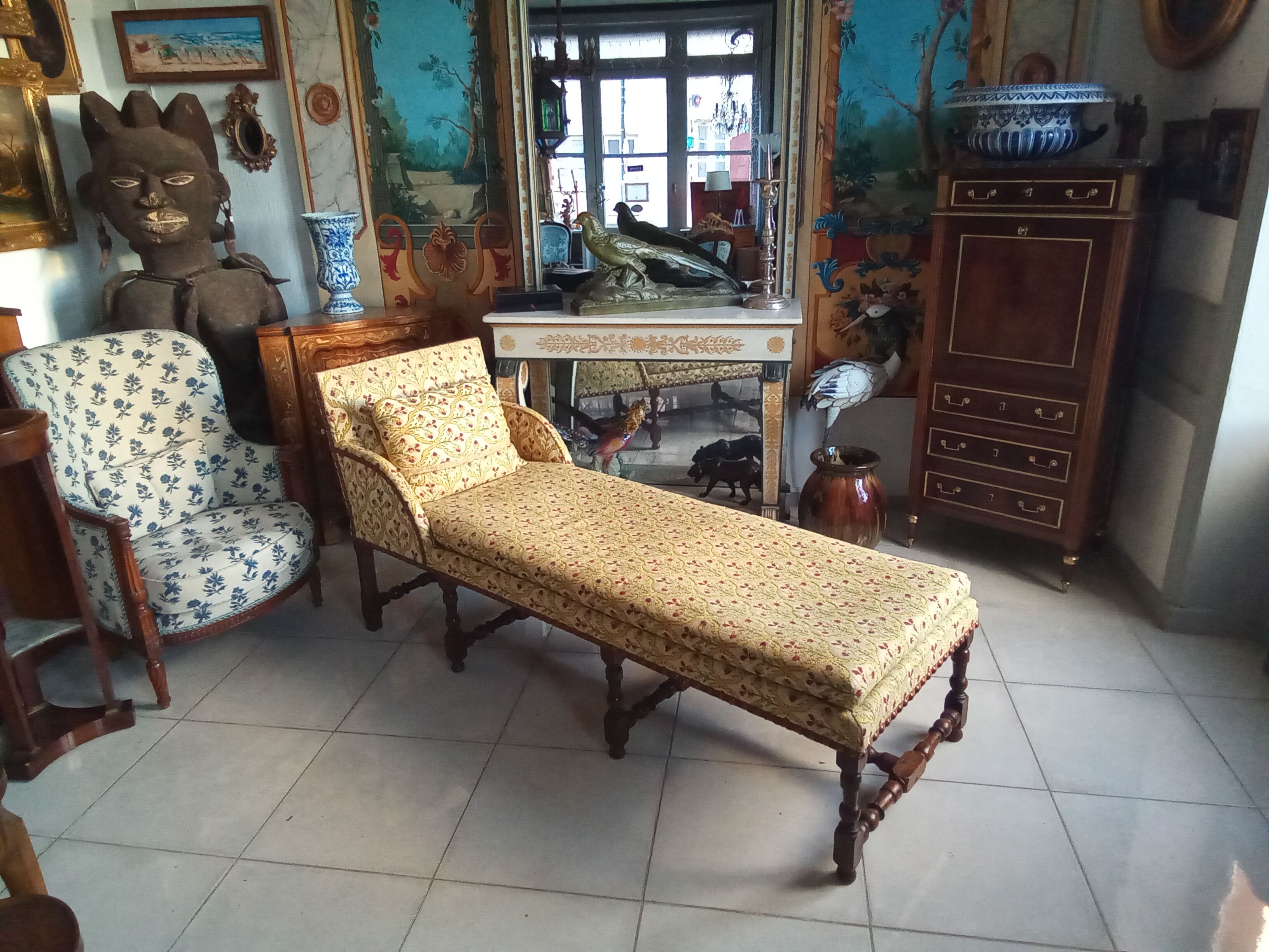 Deck chair, daybed