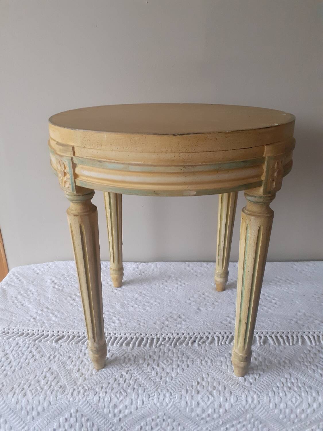 Louis XVI style pedestal table