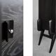 Mid-Century Scandinavian Modern Dark Oak Sideboard with Wood and Metal
