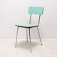 Paire de chaises café en formica de couleur tchécoslovaque, années 1960